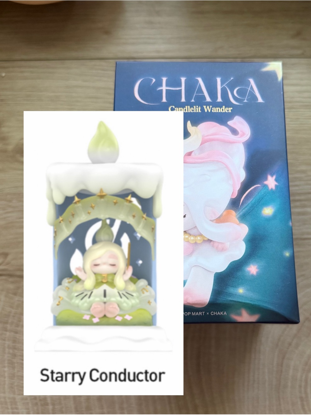 Pop Mart Chaka Candlelit Wander Starry Conductor Blind Box Figurine